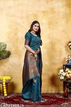 Banarasi Silk Party Saree for Women 