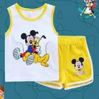 Cotton Blend Printed Clothing Set for Boys 