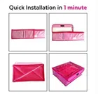 Non-woven Foldable Cloth Cover cum Organizer 