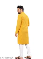 Embellished Punjabi Cotton Blend Dress for Women 