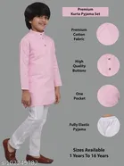 Cotton Kurta with Pyjama for Boys 
