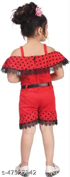 Cotton Jumpsuit for Girls 