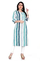 A-Line Crepe Kurti for Women 