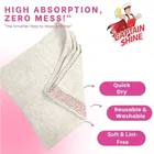 Captain Shine Floor Cleaning Pocha, 4 Pieces, 19x19 in
