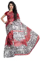 Taffeta Silk Printed Saree for Women 