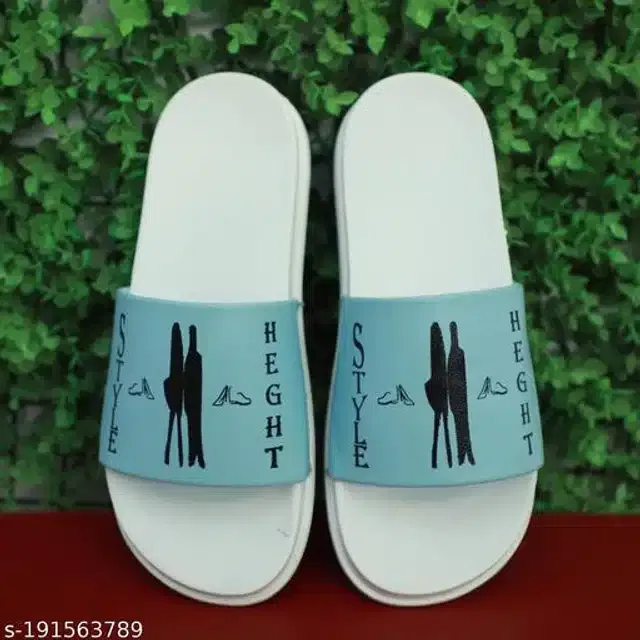 Sliders for Men (Sky Blue, 9)