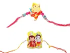 Synthetic Rakhi for Raksha Bandhan 