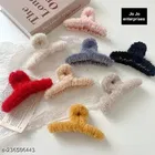 Fur Hair Clutcher for Women & Girls 