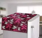 Knit Printed Fridge 4 Pcs Mat with Top Cover 