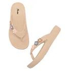 Slipers for Women, Beige 