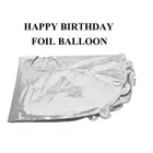 Happy Birthday Letter Foil Balloon 