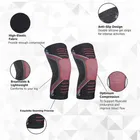 Cotton Elastic Pain Relief Knee Support Sleeves 