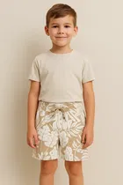 Polycotton Printed Shorts for Boys 