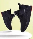 Casual Shoes for Men (Black, 6)
