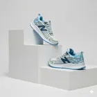 Lightweight Stylish Sports Shoes for Men, Grey & Blue 