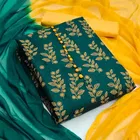 Cotton Slub Unstitched Dress Material for Women 