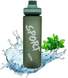 Flip Top Motivational Sports Durable Gym Fitness Water Bottle 850 ML