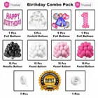 Rainbow Theme 1st Happy Birthday Decoration,Multicolour,Set Of 1