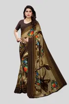 Art Silk Printed Saree for Women 