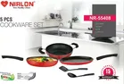 Aluminium Non Stick Tawa, Sauce Pan & Kadahi with Spatula 