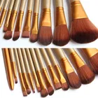 12 Piece Makeup Brush Set With Makeup Blender Combo 
