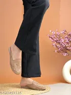 Woven Design Comfort Mules for Women 