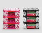 RAJ BAG Cloth Organizer saree cover for Storage ,Garment Cover 