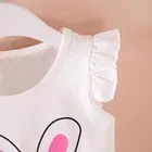 Hosiery Cotton Printed Clothings Set for Girls 