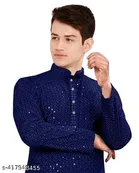 Embroidered Kurta Set for Men 