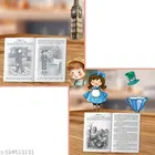 Encyclopedia + Set of 3 Novels: Oliver Twist, Alice Through the Looking Glass & Around the World in 80 Days – A Classic Collection of Adventure, Fantasy & Timeless Literary Treasures!