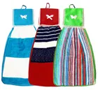 Soft Cotton Double Side Hanging Hand Towel 