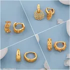 Earrings Combo,Gold-Plated Earrings For Women Girls