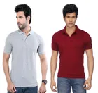 Solid Polo T-shirt for Men, Pack of 4 