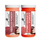 Park Daniel 100% Pure & Natural Hibiscus Powder & Pomegranate Powder 