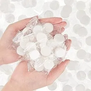Microfiber 50 Pcs Coin Tissues (Set of 1)