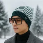 Woolen Fur Winter Cap for Men 