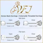 Traditional Wear Alloy Stud Earring 