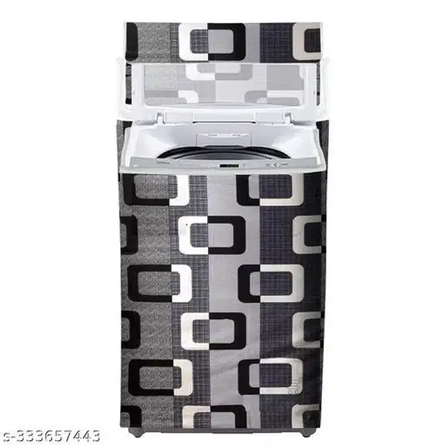 Fabric Washing Machine Cover (Multicolor)