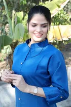 A-Line Cotton Kurti for Women 