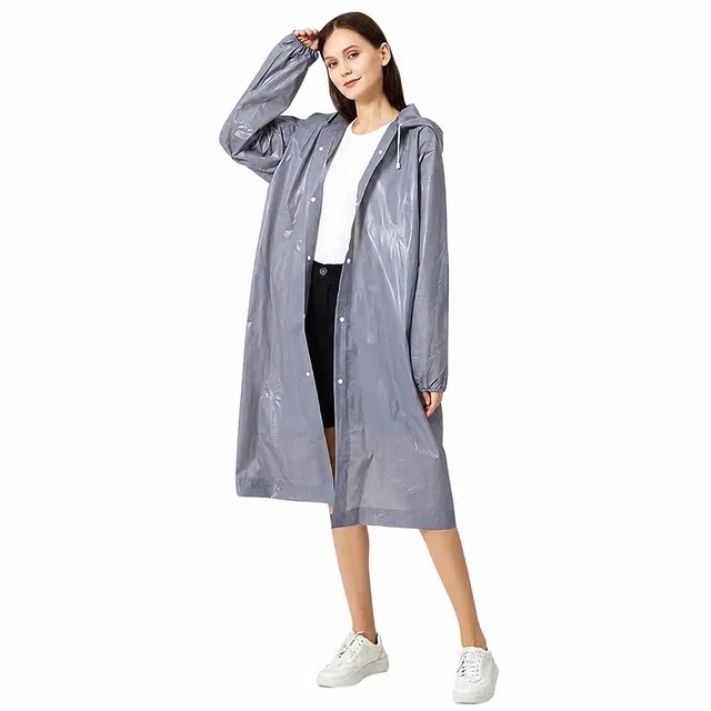 CITIZEN Hooded Raincoat [Grey]
