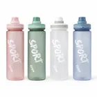 Flip Top Motivational Sports Durable Gym Fitness Water Bottle 850 ML