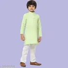 Cotton Blend Kurta with Pyjama for Boys 