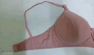 Cotton Solid Bra for Women & Girls, Blue & Pink, Pack of 2 