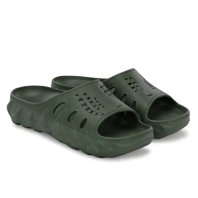 Sliders for Men (Green, 9)