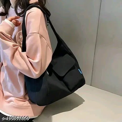 Black Crossbody Bags & Sling Bags for Women (Black, 1 Pc)