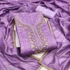 Embroidered Floral Patiala Suit for Women 
