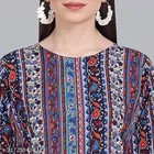 Crepe Printed Kurti for Women 