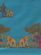 शारदा क्रिएशन मैसूर सिल्क प्रिंटेड साड़ी 