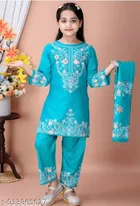 Cotton Kurta Set for Girls 