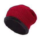 Woolen Fur Winter Cap with Hand Gloves for Men 